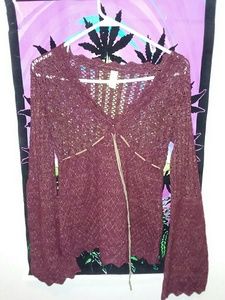 Cute maroon long sleeve